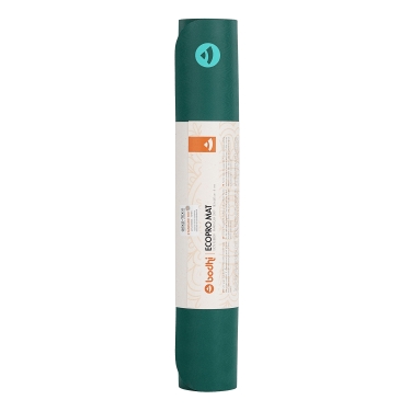 Yoga mat EcoPro 185x60cm, 4mm, petrol 
