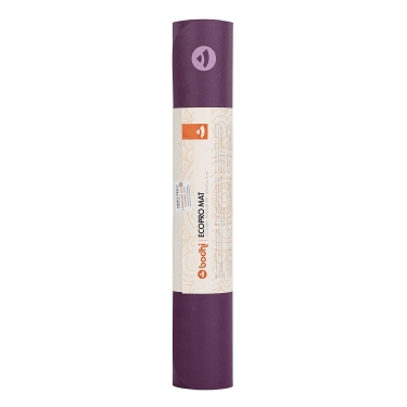 Yoga mat EcoPro 185x60cm, 4mm, purple 