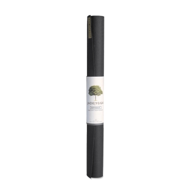 JadeYoga Voyager Reise Yogamatte | faltbar & rutschfest, black 