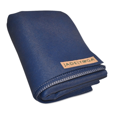 JadeYoga Voyager Reise Yogamatte | faltbar & rutschfest, midnight blue 