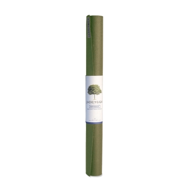 JadeYoga Voyager Reise Yogamatte | faltbar & rutschfest, olive green 