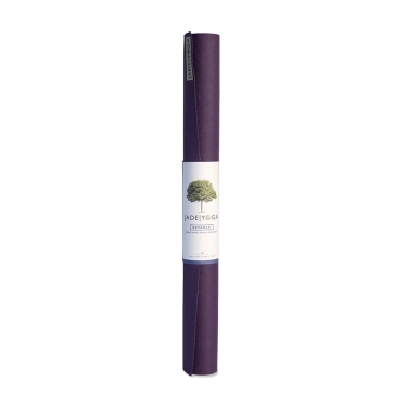 JadeYoga Voyager Reise Yogamatte | faltbar & rutschfest, purple 
