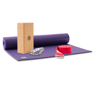 Yoga mat set studio - purple 
