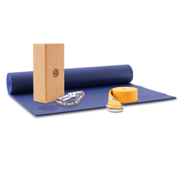 Yogamatten Set-Trend, blau 
