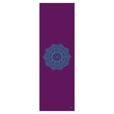 Yoga mat Mandala centric 4,5mm, 183x60cm, purple 