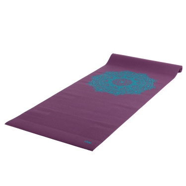 Yoga mat Mandala centric 4,5mm, 183x60cm, purple 