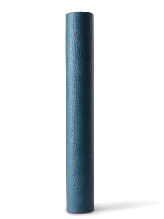 Travel yoga mat 2mm, 183x60cm, dark blue 
