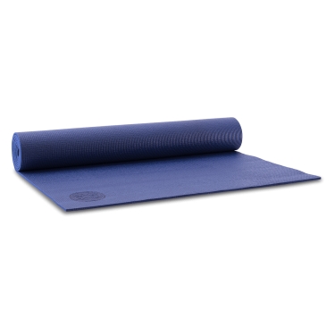 Yogamatte Trend 4,5mm 183x61cm, dunkelblau 