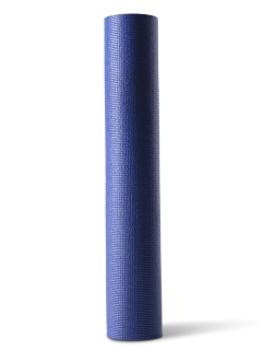 Yogamatte Trend 4,5mm 183x61cm, dunkelblau 