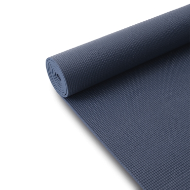 Yogamatte Trend 4,5mm 183x61cm, dunkelblau 