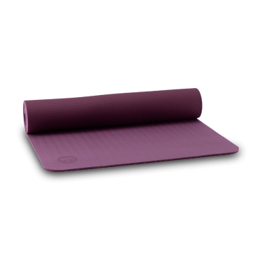 Yoga mat TPE 6mm, 183x60cm, purple/light purple 