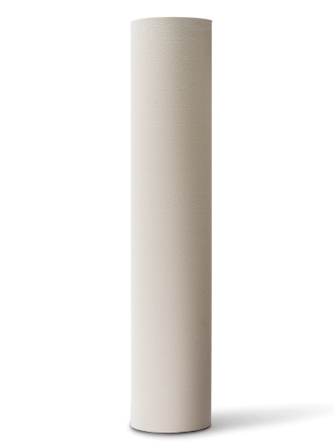 Yoga mat TPE 6mm, 183x60cm, sand/lightgrey 