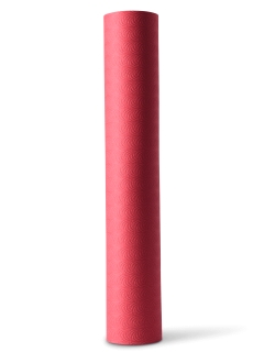 Yoga mat TPE Light 4mm, 183x60cm, red/anthracite 