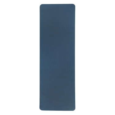 Yogamatte TPE 6mm, 183x60cm, marineblau/hellblau 