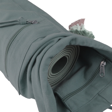 Yoga bag YIN-YANG, anthracite-green 