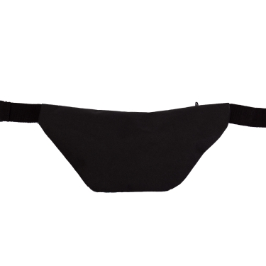 Bauchtasche Ethno, schwarz-weiß-grün 