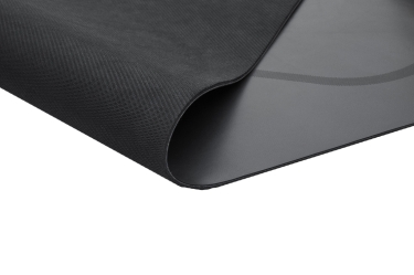 Yogamatte EcoPrint 3mm, 183x60cm, schwarz 