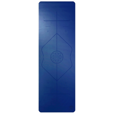Yogamatte EcoPrint 3mm 183x60cm, blau 