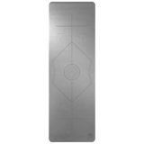 Yogamatte EcoPrint, 183x60cm, 3mm, hellgrau 