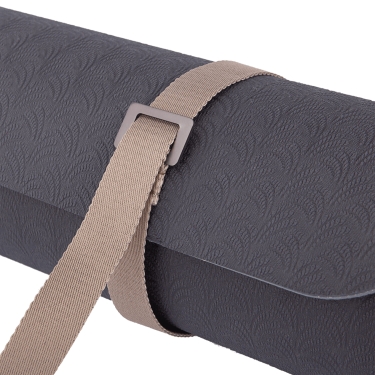 Carrying strap for yoga mats two-tone - brown 