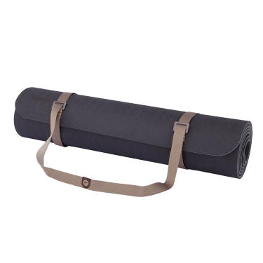 Carrying strap for yoga mats two-tone - brown 