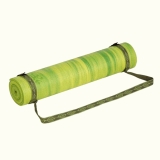 Carrying strap for yoga mats - green 