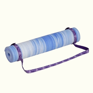 Carrying strap for yoga mats - purple 