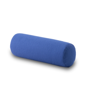 Yoga Neck Roll Classic 33 x Ø12cm - marine blue 