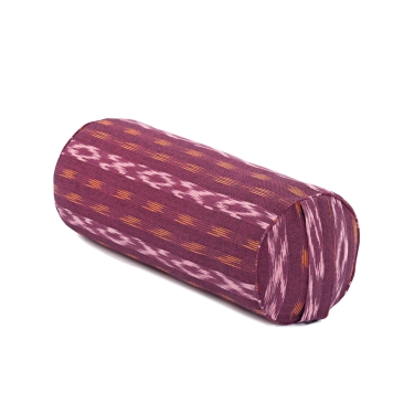 Yogabolster ETHNO 23cm - wine red 