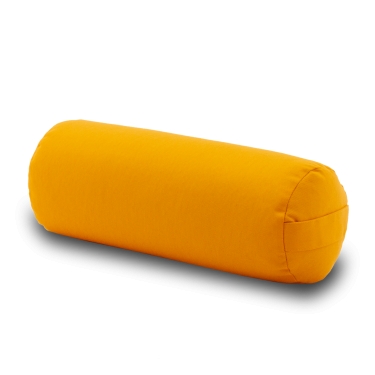 Yoga Bolster small, 40 x Ø16cm - yellow 