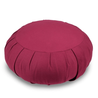 Meditation Cushion Zafu ZEN 15cm, red 