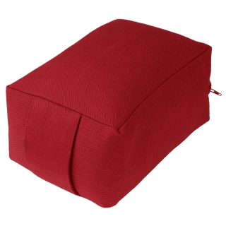 Yoga Travel Pillow MINI 10cm, wine red 