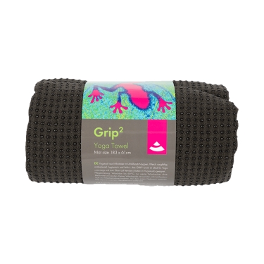 Yoga Handtuch, anthrazit 