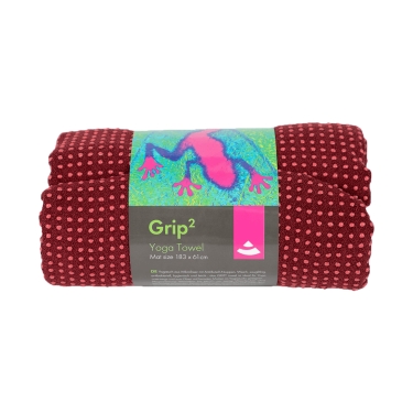 Yoga Towel NON SLIP - bordeaux 