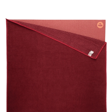Yoga Towel NON SLIP - bordeaux 
