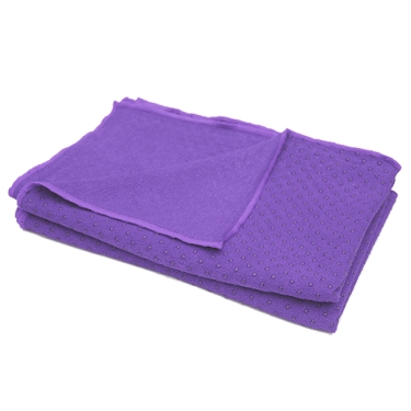 Yoga Towel NON SLIP - purple 