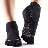 ToeSoxs-Full Toe Ankle - black 